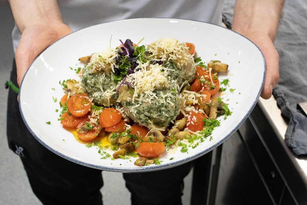 Unsere hausgemachten Spinatknödel – ein absoluter Traum!