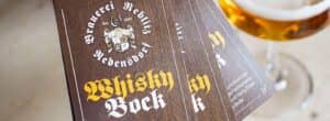 Whiskybock der Brauerei Reblitz in Nedensdorf